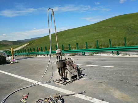 清河门公路地基基础注浆加固